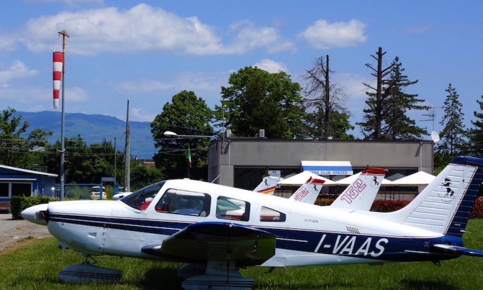 Avion Piper, kojji se srušio na Lošinju, vlasništvo je talijanskog aerokluba Arezzo