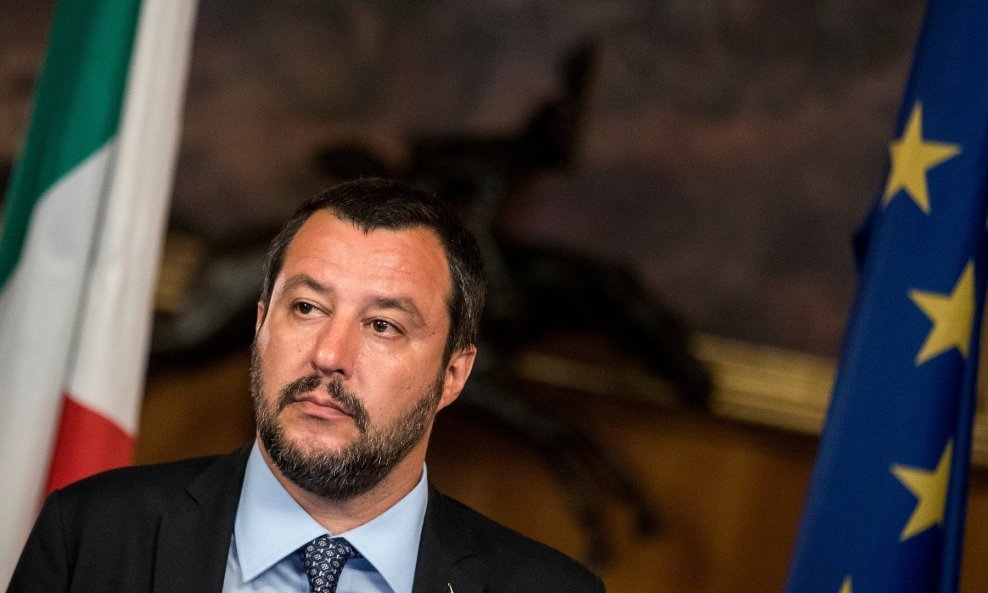 Talijanski ministar unutarnjih poslova Matteo Salvini