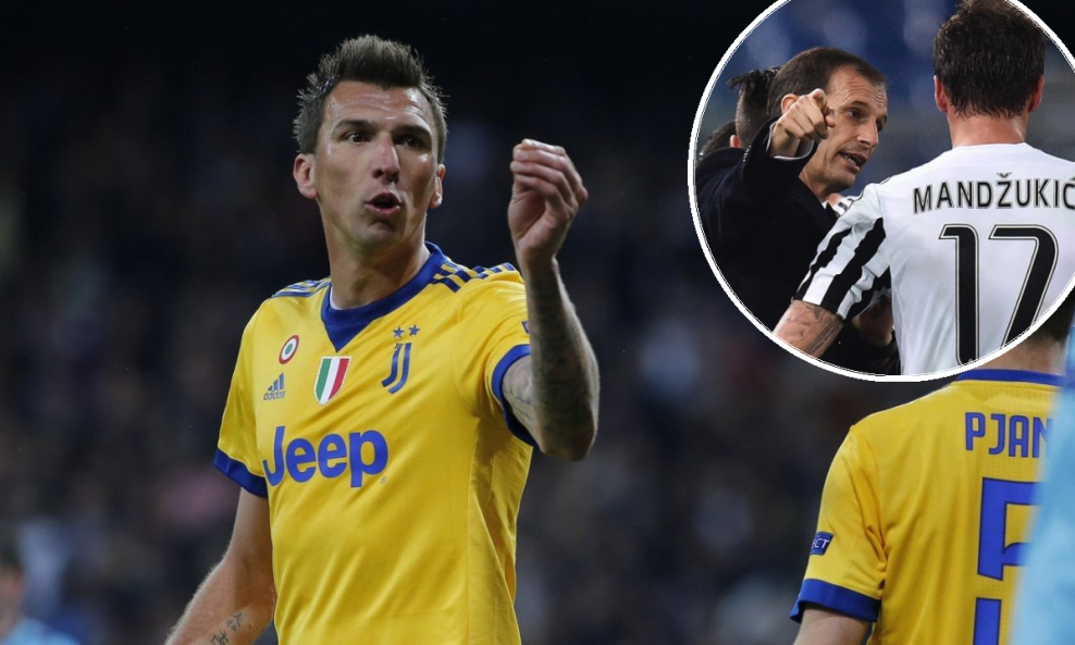 Mandžukić i Allegri