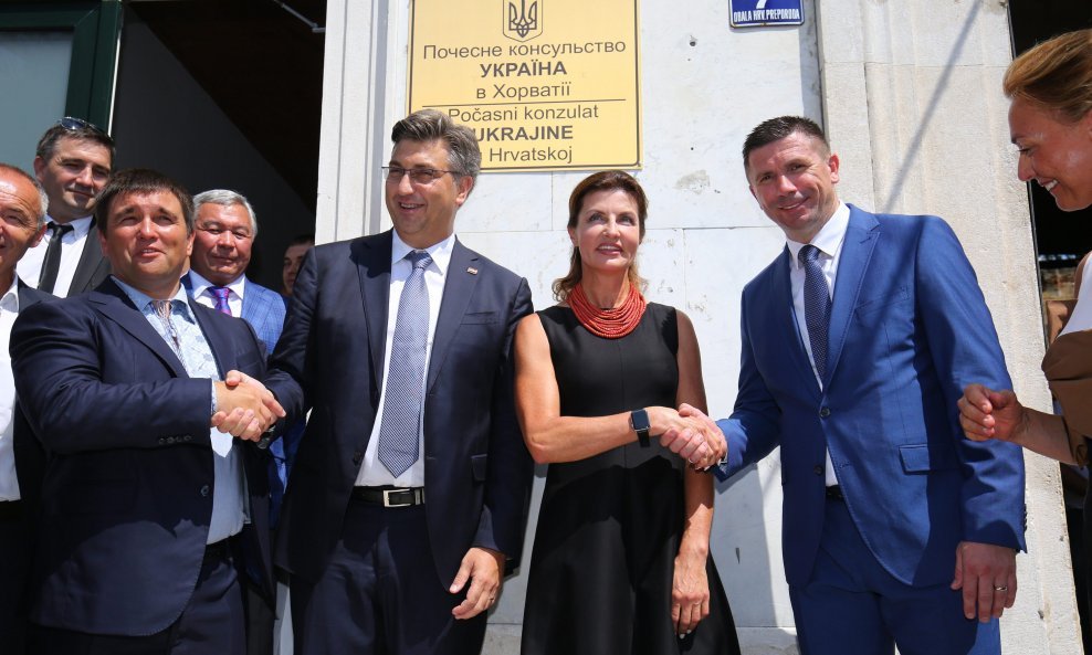 Otvoren počasni konzultat Ukrajine u Splitu, snažna poruka prijateljstva