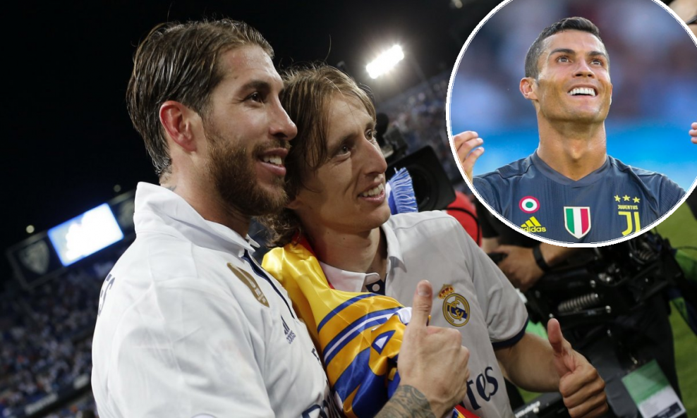 Ramos, Modrić i Ronaldo