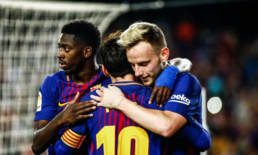 Dembele, Messi i Rakitić