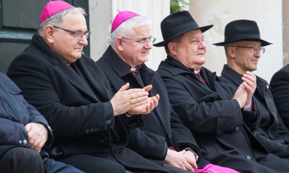 Biskupi Tomislav Rogić i Mate Uzinić