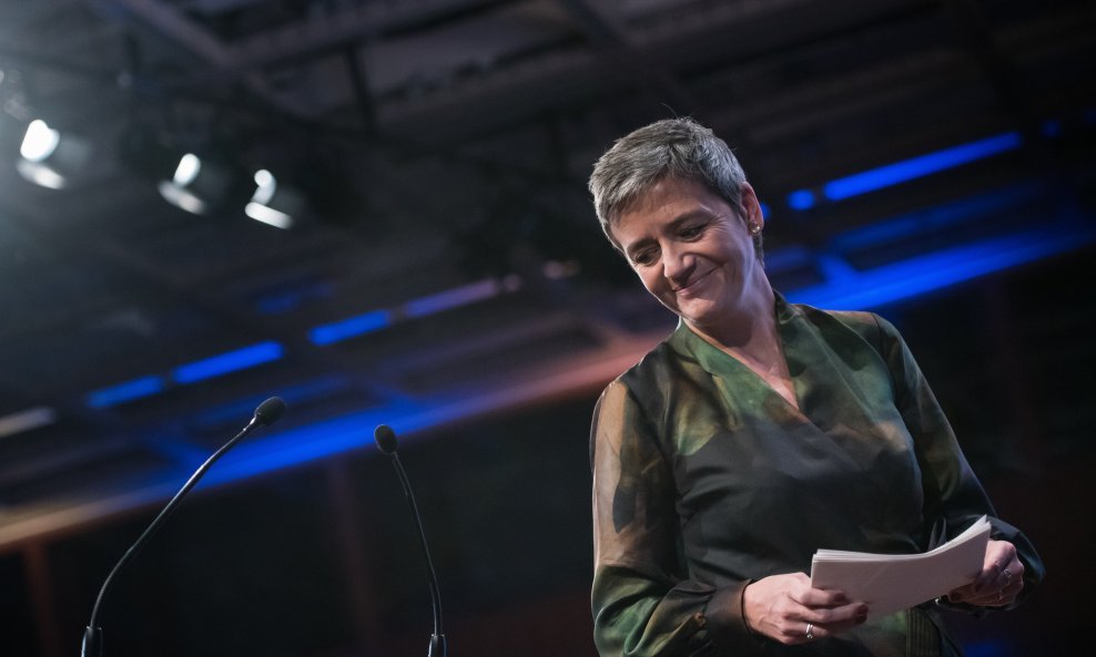 Europska povjerenica za zaštitu tržišnog natjecanja Margrethe Vestager