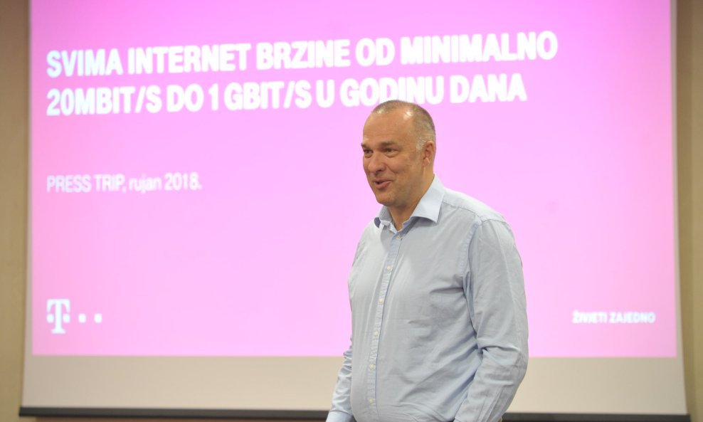 Davor Tomašković, predsjednik Uprave Hrvatskog Telekoma