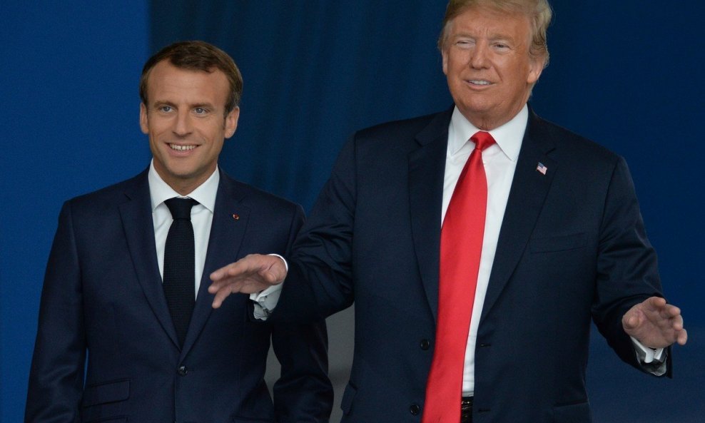 Predsjednici Macron i Trump