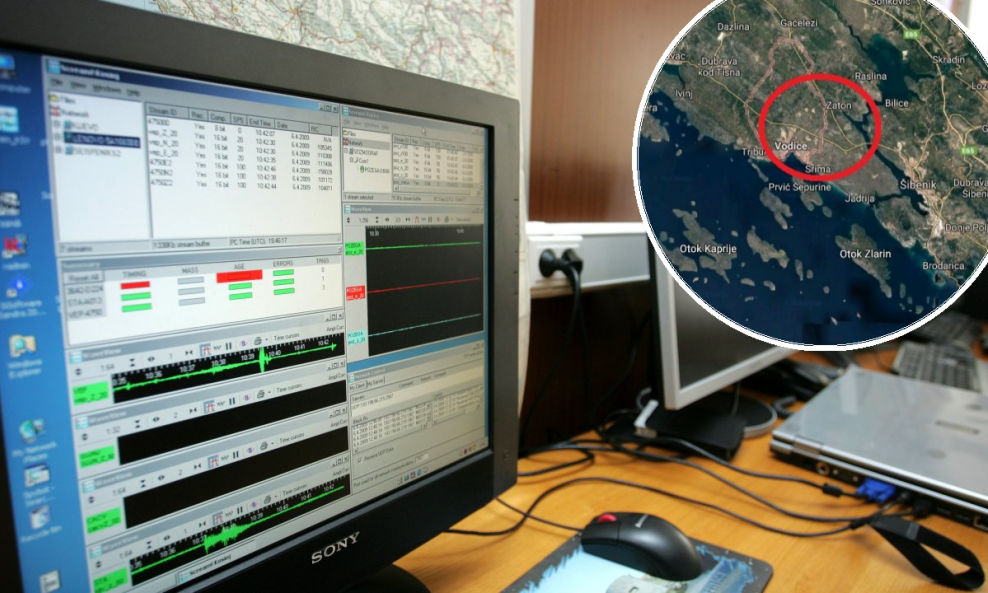 Umjereno jak potres magnitude 3 po Richteru kod Sinja