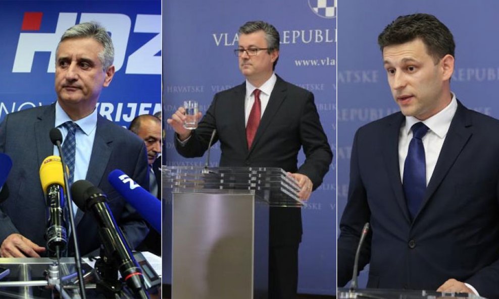 Karamarko, Orešković, Petrov