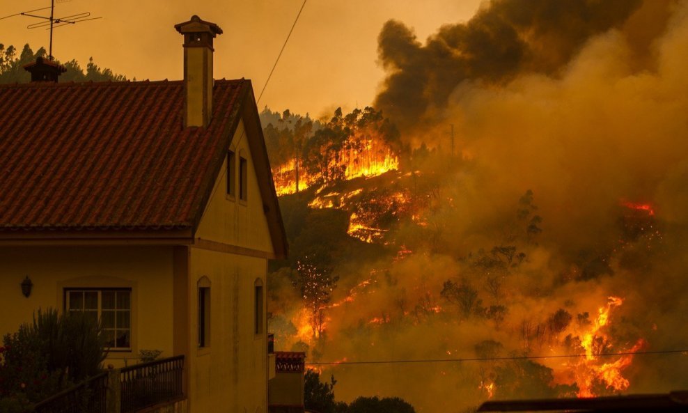 Šumski požar u Portugalu