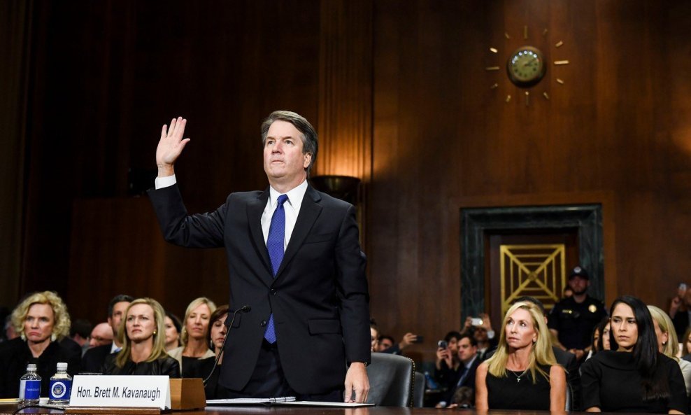 Brett Kavanaugh uoči davanja iskaza pred Vrhovnim sudom