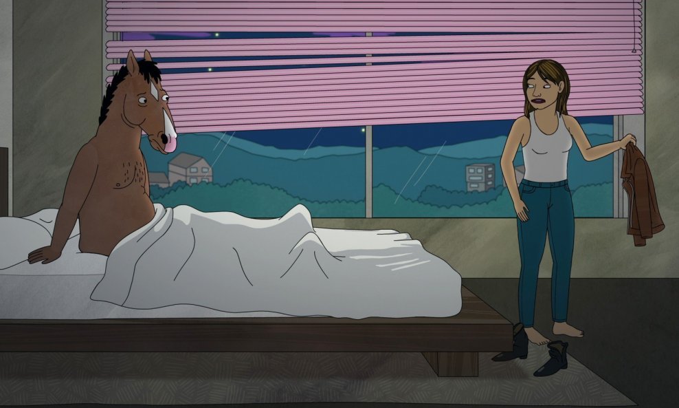 Scena iz pete sezone serije 'BoJack Horseman'