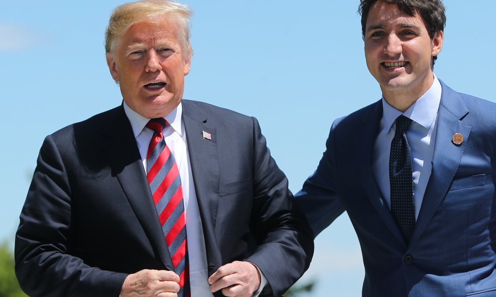 Donald Trump, Justin Trudeau