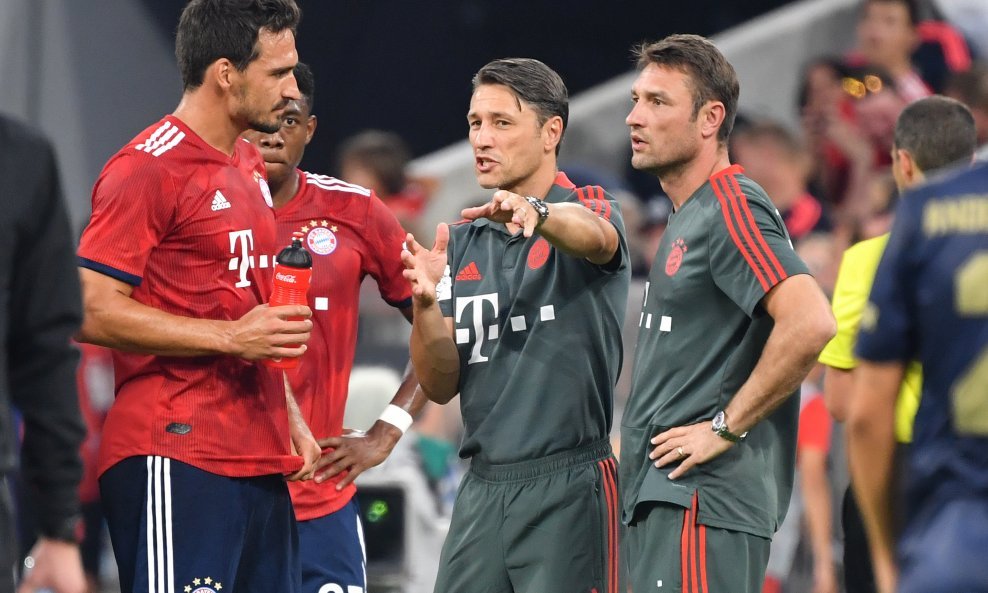 Mats Hummels, David Alaba, Niko Kovač i Robert Kovač