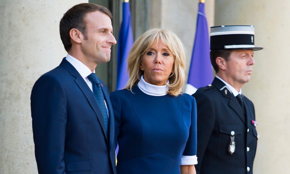 Emanuel i Brigitte Macron
