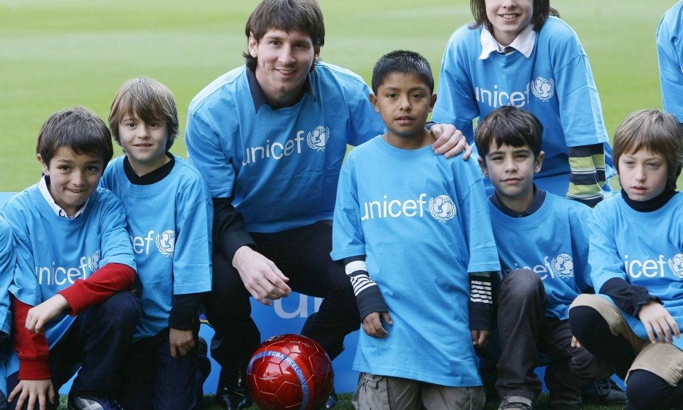 Leo Messi, UNICEF 2010