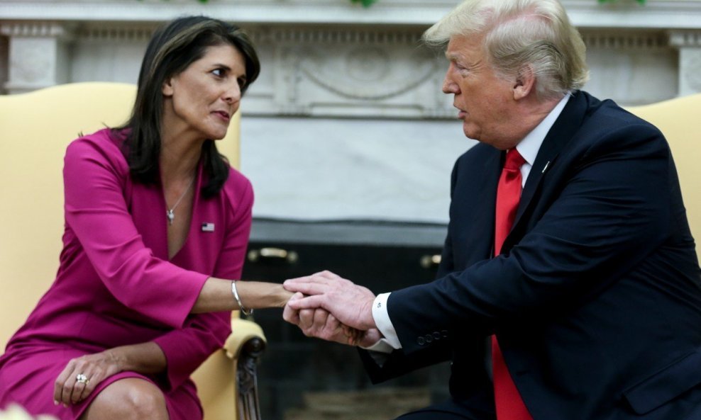 Nikki Haley, Donald Trump