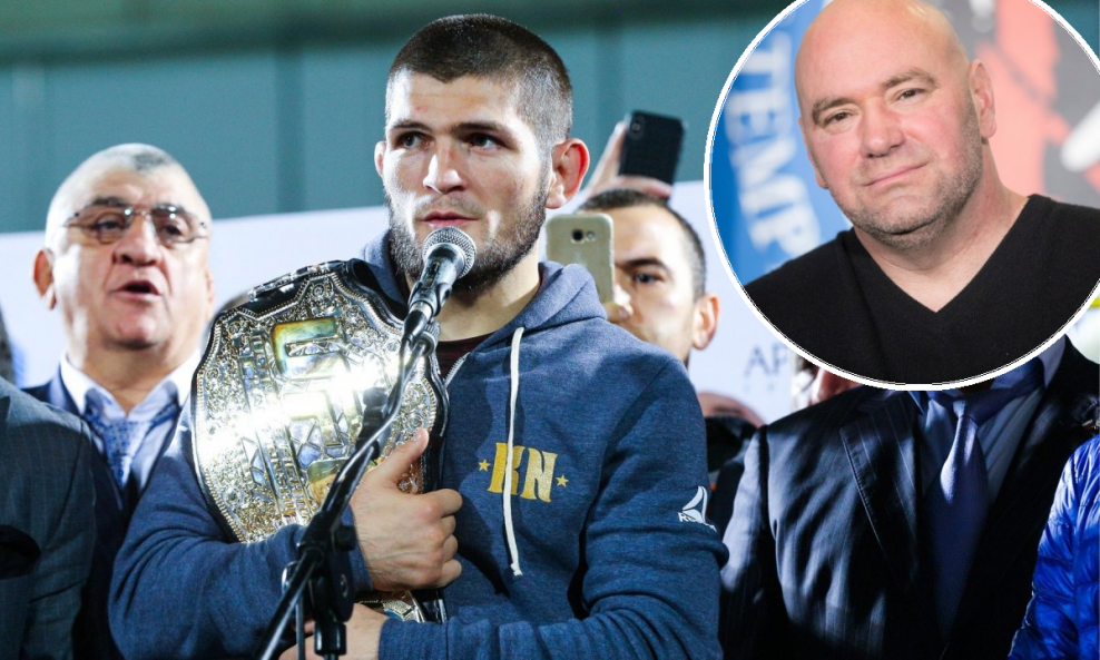 Khabib Nurmagomedov i Dana White