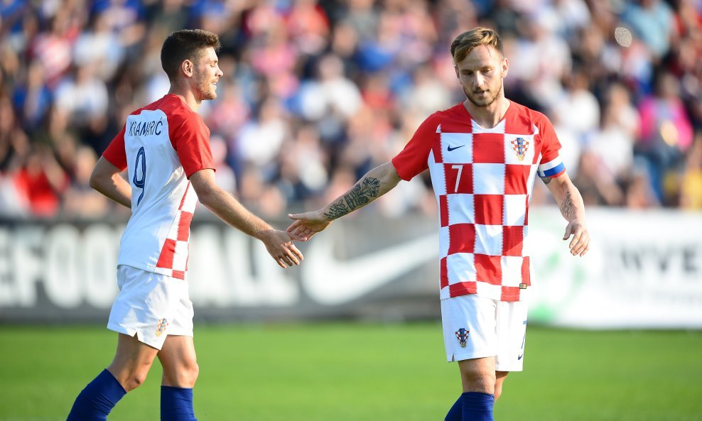 Andrej Kramarić i Ivan Rakitić