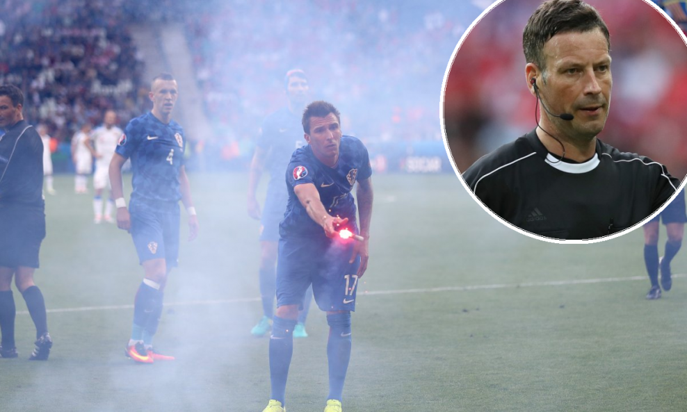 Utakmica na Euru Hrvatska - Češka i Mark Clattenburg