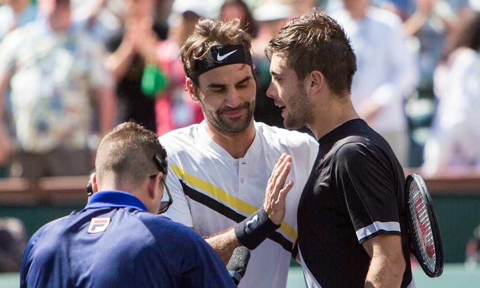 Roger Federer i Borna Ćorić