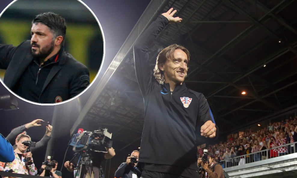 Gennaro Gattuso i Luka Modrić