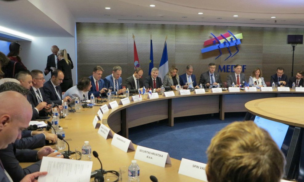 Plenković s izaslanstvom predstavio francuskim poduzetnicima mogućnosti za suradnju s Hrvatskom