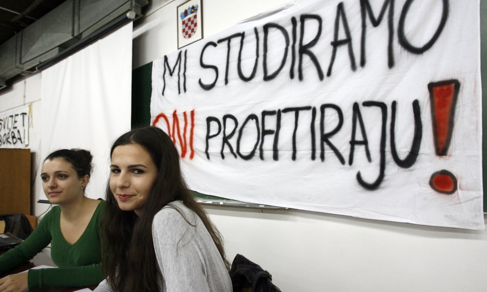 prosvjed studenti