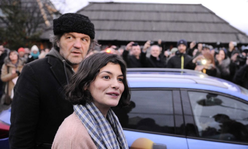 Audrey Tautou i Emir Kusturica na Filmskom festivalu Kustendorf (6)