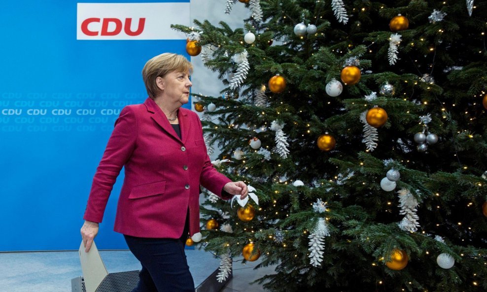 Angela Merkel u sjedištu CDU