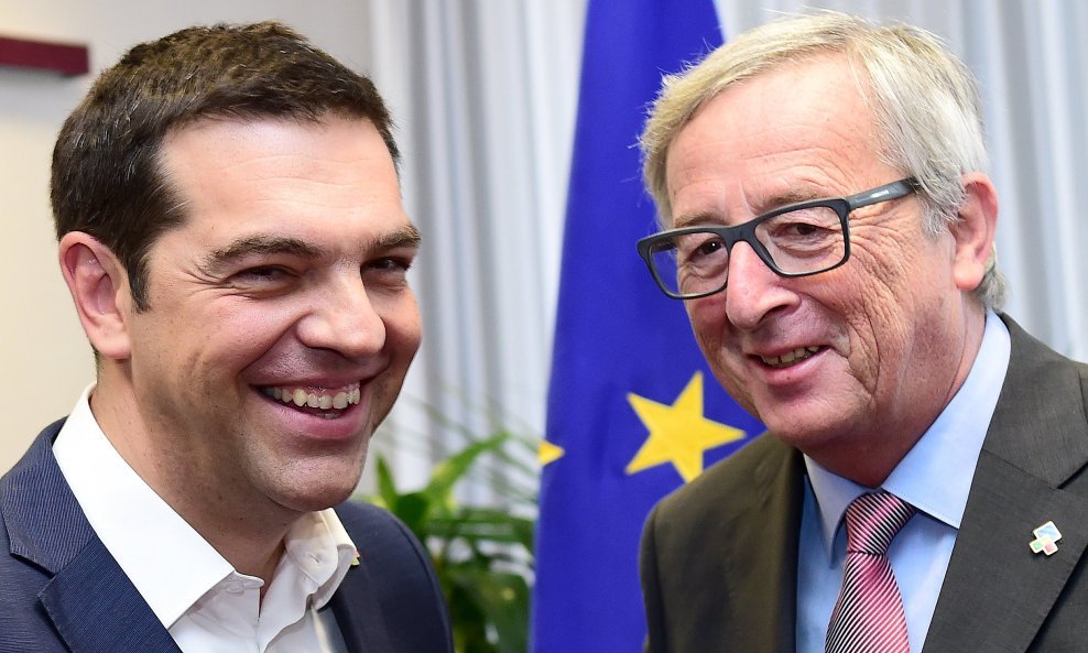 Alexis Tsipras i Jean-Claude Juncker