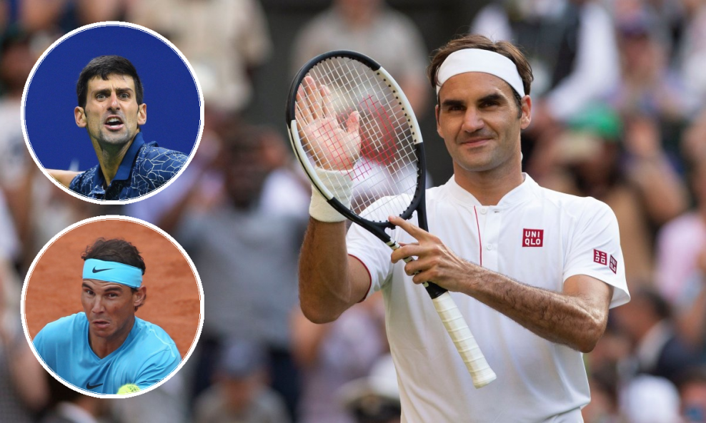 Roger Federer, Novak Đoković i Rafael Nadal
