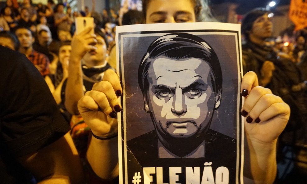 Prosvjed protiv novoizabranog braziloskog predsjednika