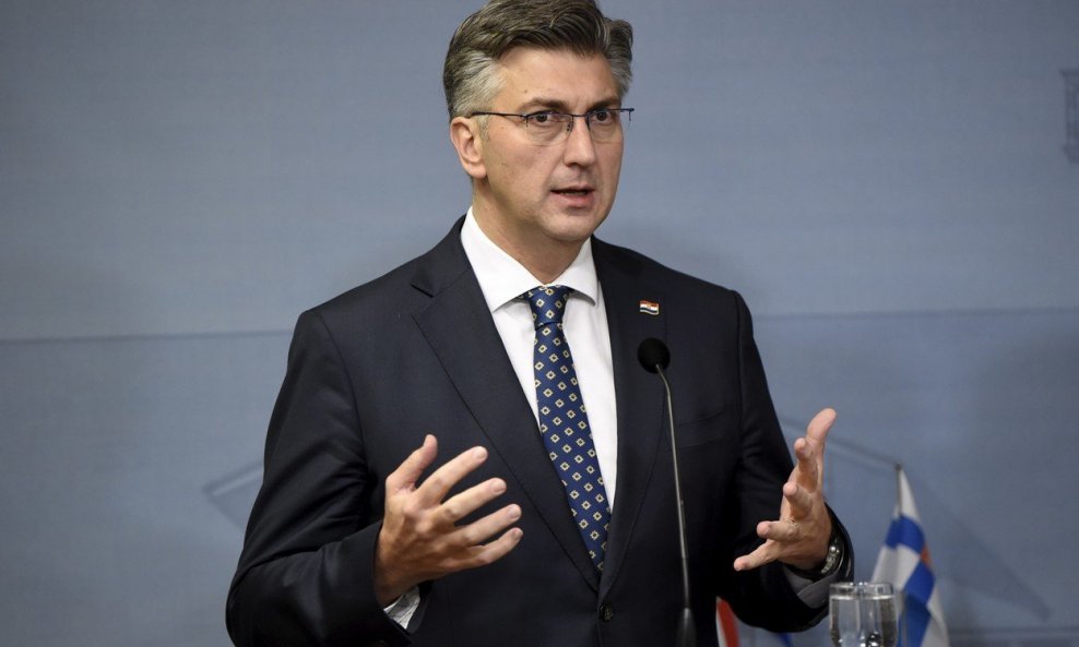 Andrej Plenković, predsjednik HDZ-a