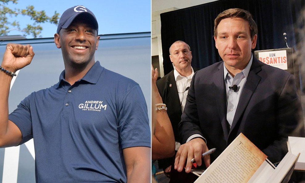 Andrew Gillum i Ron DeSantis