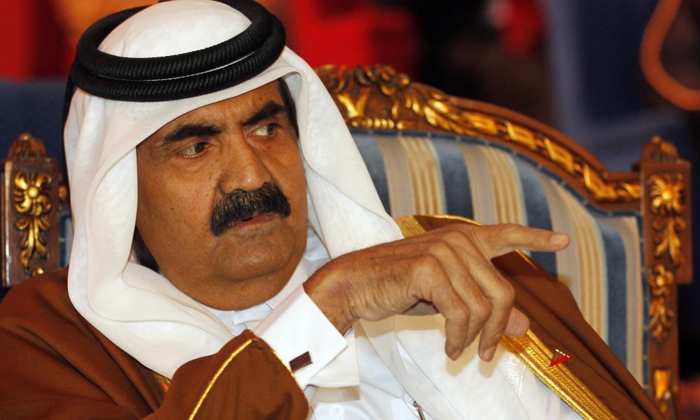 Katarski Emir Sheikh Hamad bin Khalifa al-Thani