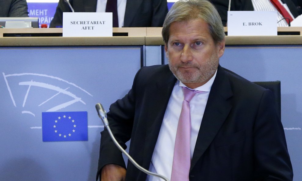 Europski povjerenik za proširenje Johannes Hahn