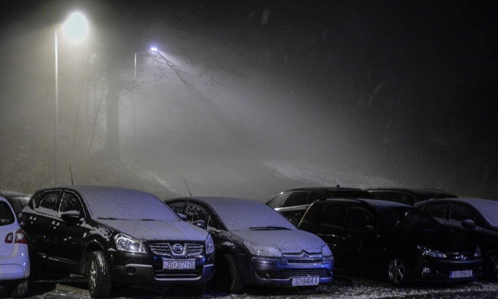 Prvi ovogodišnji snijeg pao je tijekom vikenda