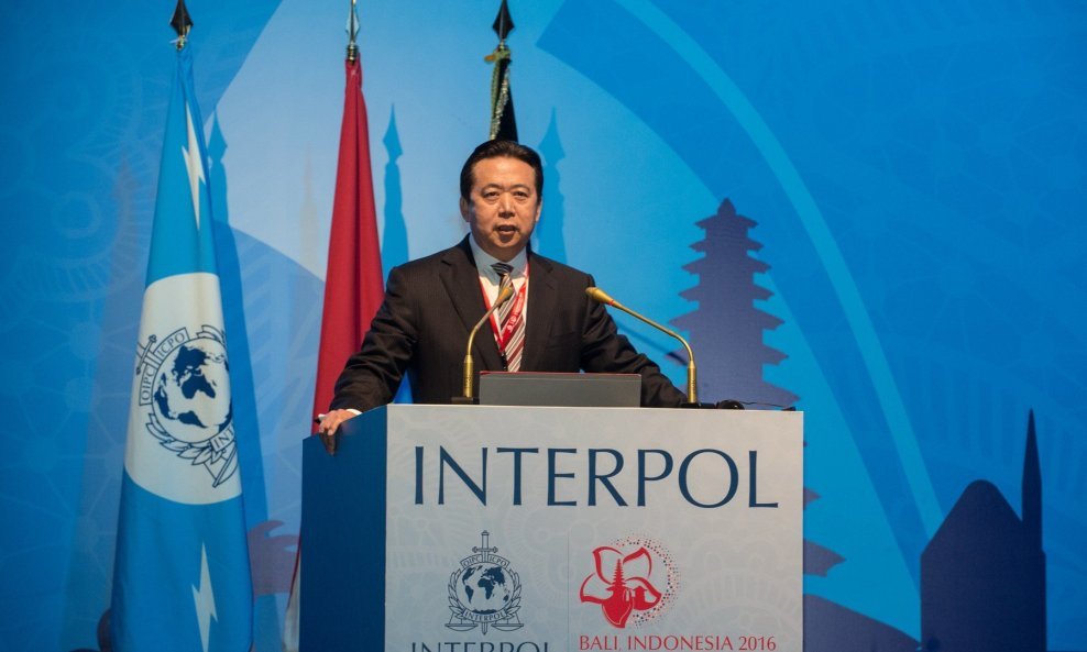 Bivši predsjednik Interpola Meng Hongwei