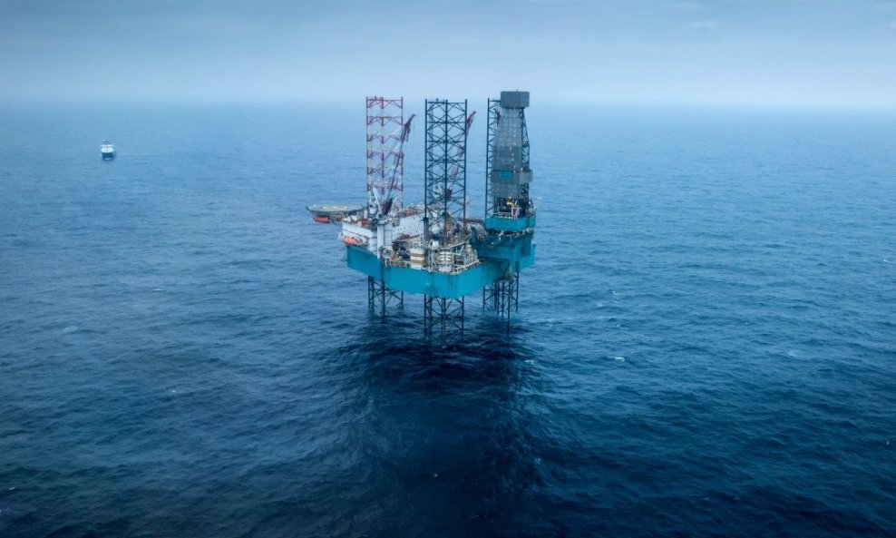 MOL-ova naftna bušotina u norveškom dijelu Sjevernog mora