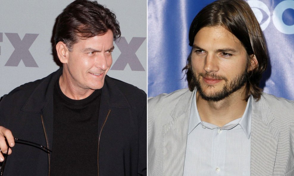 Charlie Sheen i Ashton Kutcher