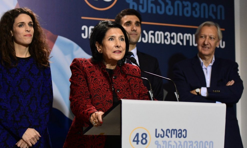 Salome Zurabišvili, izabrana predsjednica Gruzije