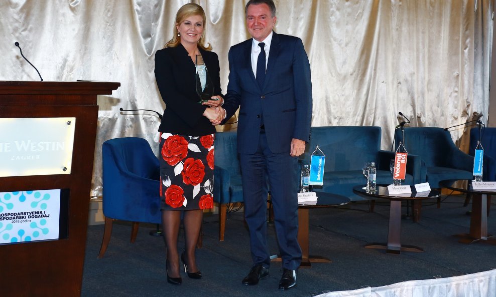 Kolinda Grabar Kitarović i Ante Vlahović