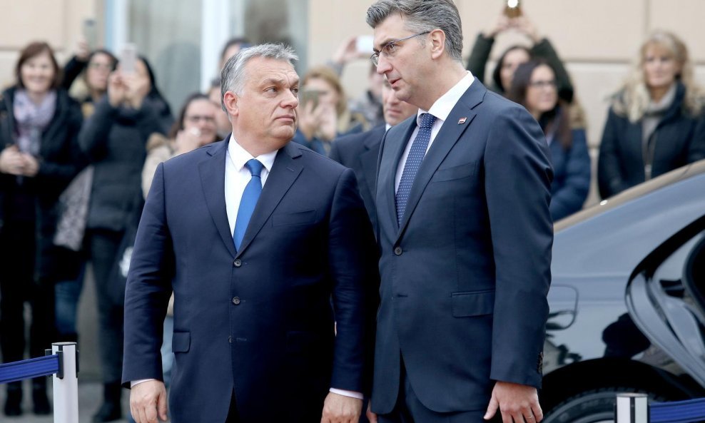 Viktor Orban i Andrej Plenković