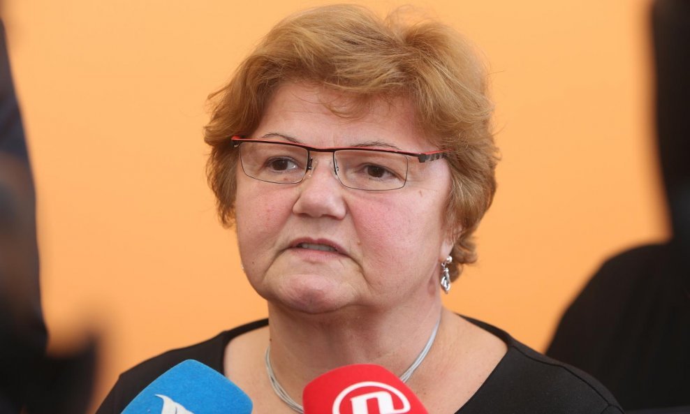 Ministrica za demografiju, obitelj, mlade i socijalnu politiku Nada Murganić