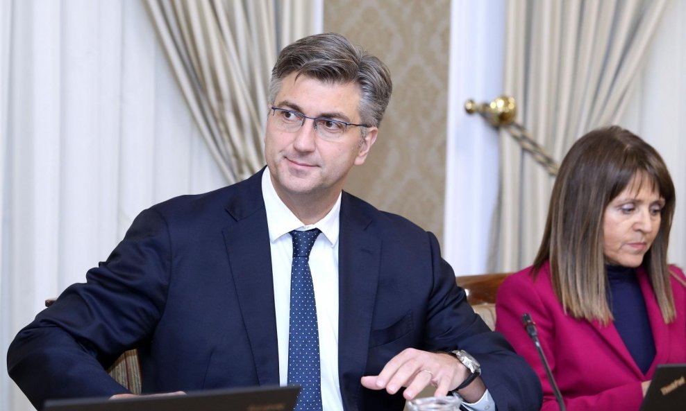 Premijer Andrej Plenković uobičajeno se obratio na početku sjednice Vlade