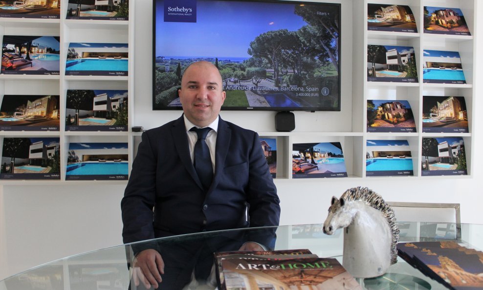 Marko Pažanin, partner i direktor u tvrtki Sotheby's International Realty Croatia