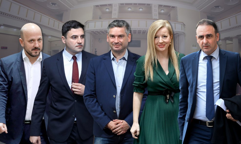Gordan Maras, Davor Bernardić, Boris Miletić, Margareta Mađerić, Mario Kapulica