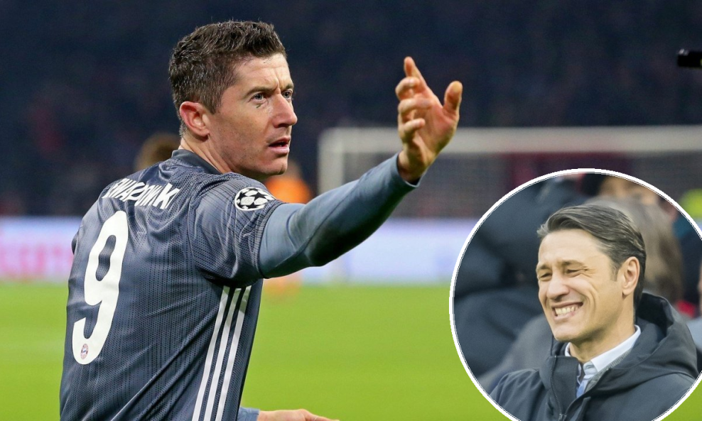 Robert Lewandowski i Niko Kovač