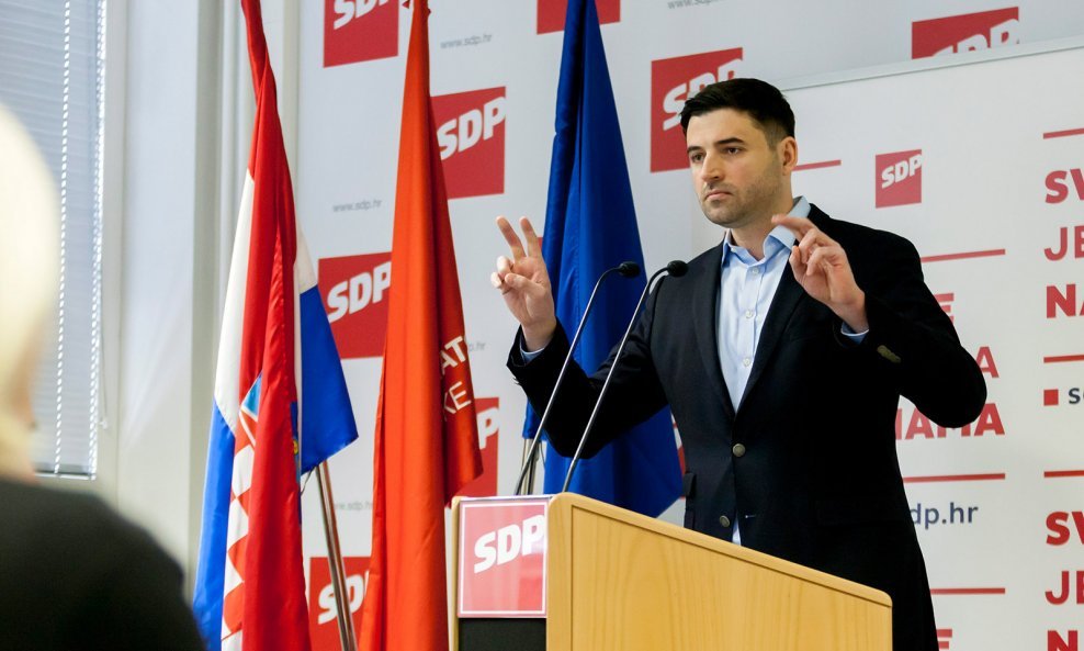 Predsjednik SDP-a Davor Bernardić