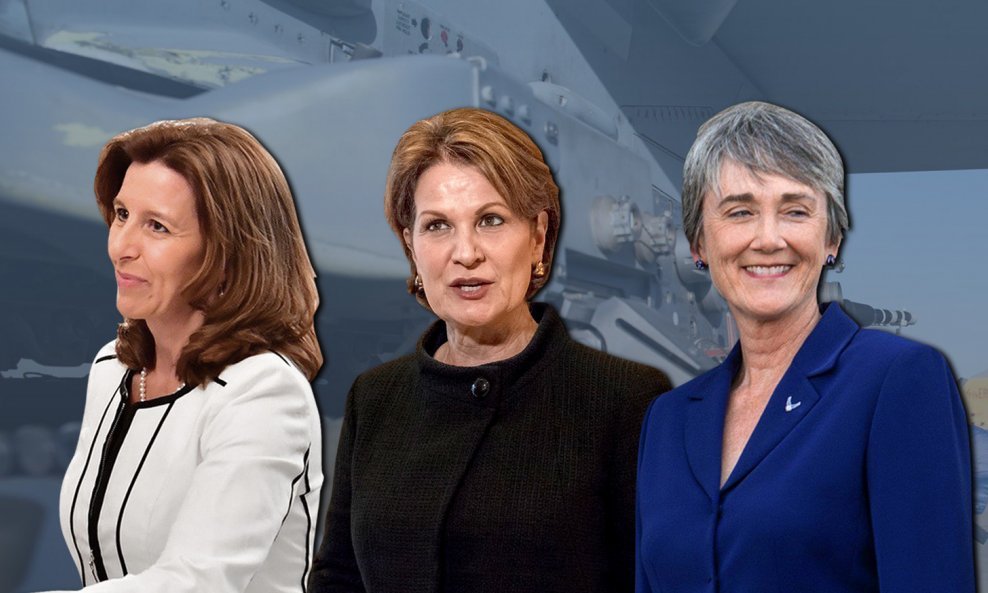 Kathy Warden, Marillyn Hewson, Heather Wilson